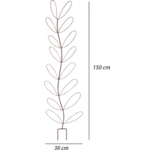 Växtstöd i metall, 150 cm högt och 38 cm brett