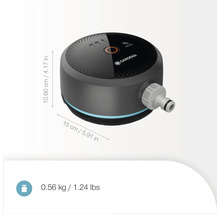 Gardena Smart bevattningssystem med mått och vikt