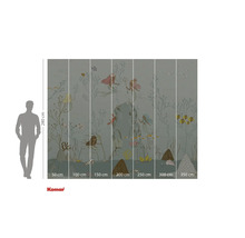 Fototapet med sjöjungfrur och undervattensmotiv, inklusive storleksangivelser