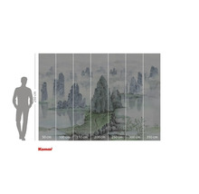 Fototapet med landskapsmotiv och klippor