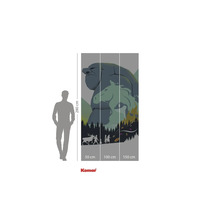 Komar fototapet med ett bergtrollmotiv, perfekt för väggdekoration