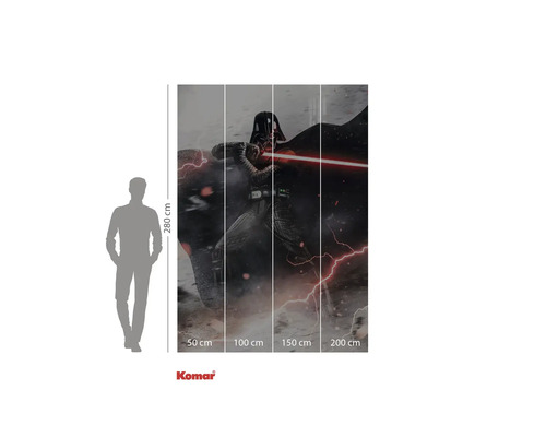 Komar Star Wars fototapet Darth Vader, 280 x 200 cm