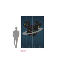 Fototapet med Musse Pigg-motiv, 280 x 200 cm