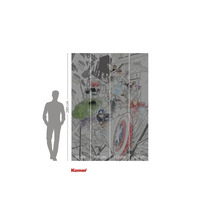 Komar Marvel Avengers Comic fotovägg, 280 x 200 centimeter