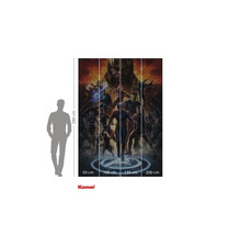 Fototapet med Avengers-motiv och måtten 280 x 200 centimeter