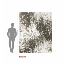 Fototapet med växtmotiv, 300 cm bred och 250 cm hög