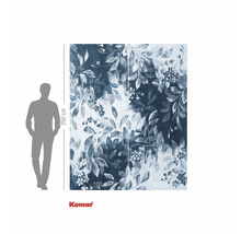 Fototapet med blomstermotiv, mått 250 gånger 200 cm