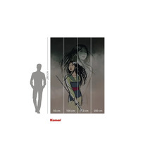 Komar fototapet med Mulan-motiv, 280 x 200 centimeter