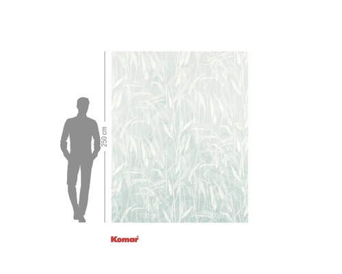 Fototapet med bambumotiv, 250 gånger 300 centimeter