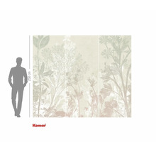 Komar fototapet med växtmotiv, 250 cm hög