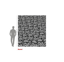 Fototapet med Star Wars Stormtrooper-motiv och storleksinformation