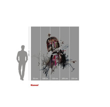 Star Wars fototapet Boba Fett, 280 cm hög och 250 cm bred