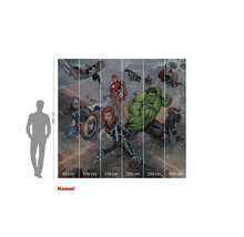 Komar Marvel Avengers fotovägg, 300 x 280 centimeter
