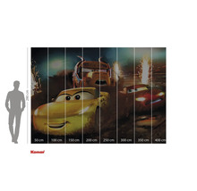 Fototapet med bilmotiv och storleksangivelser