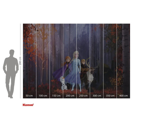 Komar fototapet med motivet Frost 2, mått 280 x 400 cm