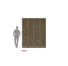 Komar fototapet med växtmotiv, 250 cm hög och 200 cm bred