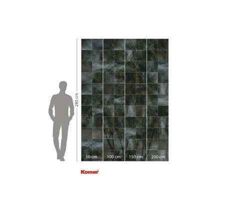 Fototapet med palmmotiv, mått 280 cm x 200 cm