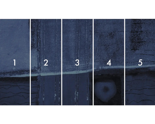 Färgtonsvisning med olika färglager