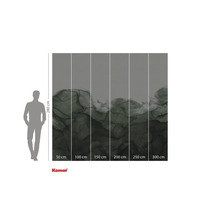 Komar fototapet med flytande mönster, mått 280 gånger 300 centimeter