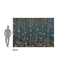 Komar fototapet med frukt- och växtmotiv samt storleksangivelser