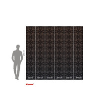 Fototapet med geometriskt mönster, 280 cm hög, olika bredder