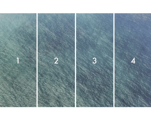 Fototapet med representation av havsvatten