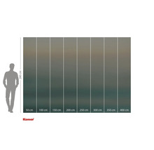 Komar fotovägg med storleksinformation