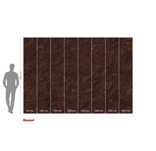 Komar fototapet med stenmotiv, 280 cm hög och finns i bredder från 50 cm till 400 cm.
