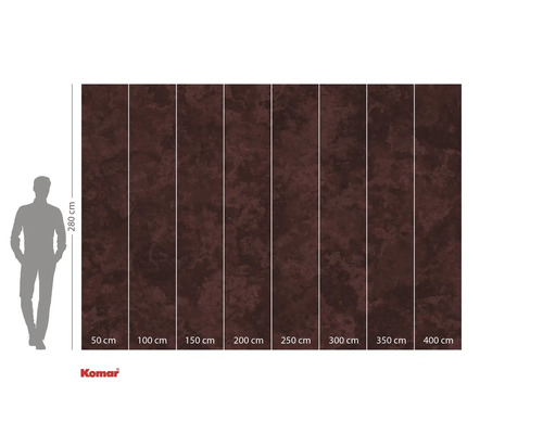 Fototapet med marmormönster, 280 cm hög och 50 till 400 cm bred