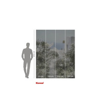 Komar fototapet med medelhavsträdgårdsmotiv och storleksinformation.