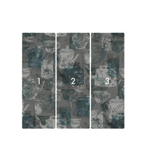 Tapet med tekannor och koppar design