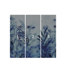 Tapet med växtmotiv, bestående av tre våder