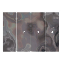 Fyrdelad panel med abstrakt mönster