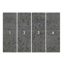 Fyrdelad fototapet med abstrakt mönster.