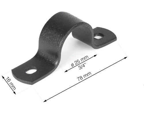 Rörklammer diameter 25 millimeter