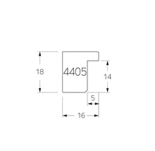 Dimensioner profil 4405
