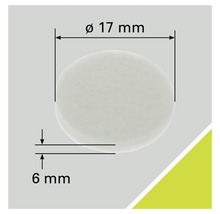 Bild av en tätningsring med måtten 17 millimeter i diameter och 6 millimeter tjock