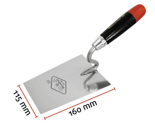 Murarslev med måtten 115 mm x 160 mm
