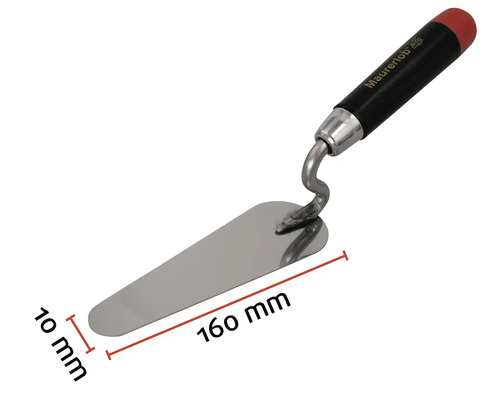 Murarlob spackel, 160 mm lång, 10 mm bred