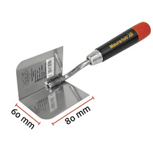 Maurerlob hörnspackel, innerhörn, 60 mm x 80 mm