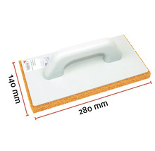 Plastreva med svamp, 280 gånger 140 millimeter