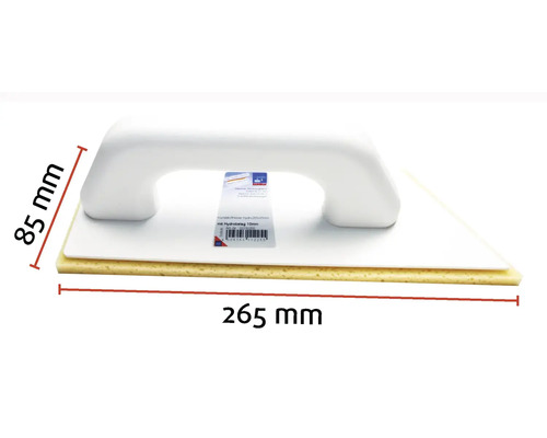 Plastreva med hydrobeläggning, 265 mm lång och 85 mm hög