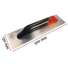 Glättkelle Maurerlob med måtten 500 mm längd och 130 mm bredd