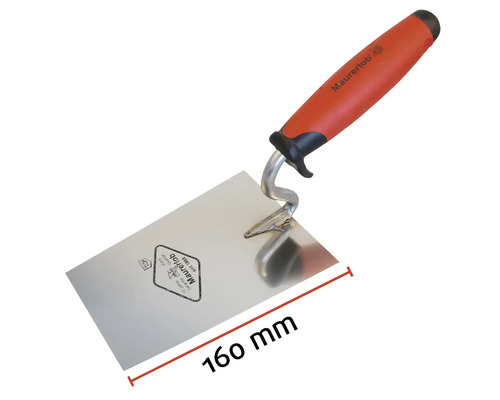 Murarslev med en längd på 160 mm.