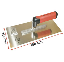 Glättkelle Maurerlob, 280 mm längd, 130 mm bredd