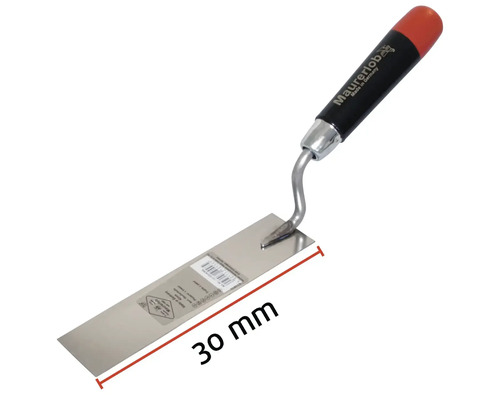 Fogspackel, 30 mm bred, med plasthandtag