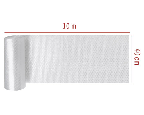 Rulle bubbelplast, 10 meter lång och 40 centimeter bred