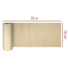 Rulle med 25 meter gräskant av kartong, 70 centimeter bred