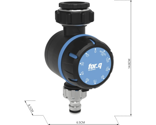 Bevattningstimer för styrning av trädgårdsbevattning