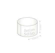 Sittpuff SITTING POINT DC Santorin 50x30cm antracit